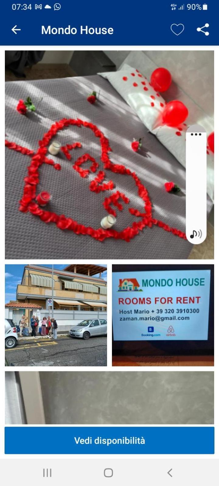 פיומיצ'ינו Mondo House חדר תמונה